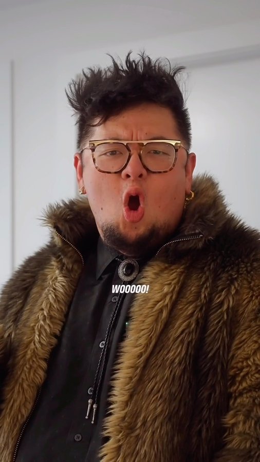 Instagram post by @edrickleechan for eswbeauty. Caption reads: 2024 was busy as hell and 2025 is already looking....