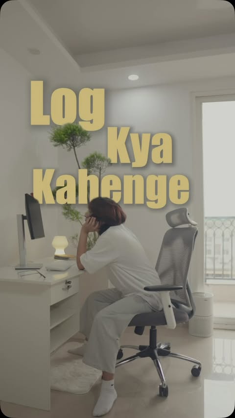 Instagram post by @kini_shinaiii for Logitech. Caption reads: [...] and just start. ☕✨ Keyboard & Mouse:....