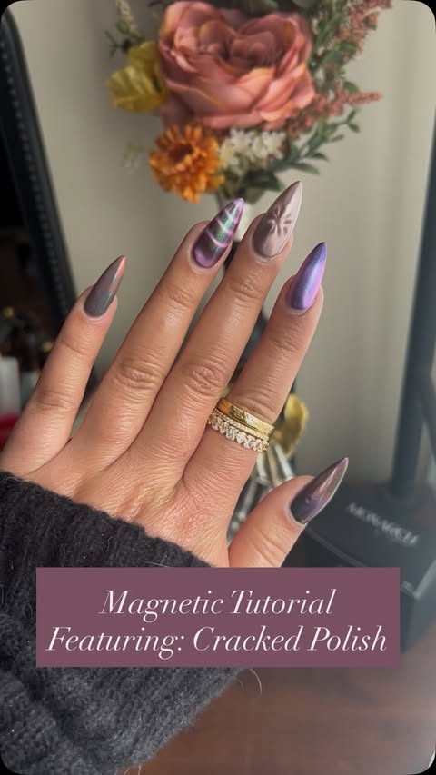 Instagram post by @polishorperish_ for Cracked Polish. Caption reads: [...] I will be featuring the following....