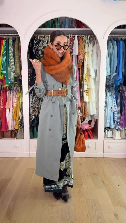 Instagram post by @indiadebeaufort for Maison Margiela. Caption reads: The Londoner in me will always be in love with....