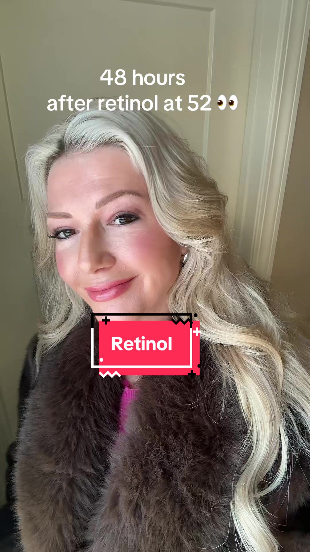 TikTok post by @beautybyjennlynn for FrenchPharmacy. Caption reads: [...] week! 👌 #HealthySkin #MidlifeGlow”....