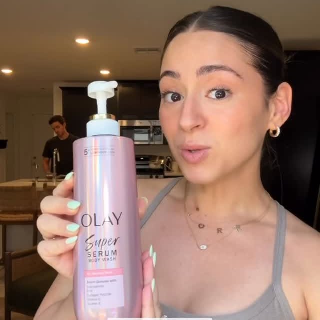 Instagram post by @_taliascott for OLAY. Caption reads: #ad #OlayPartner @olay has really done it with....