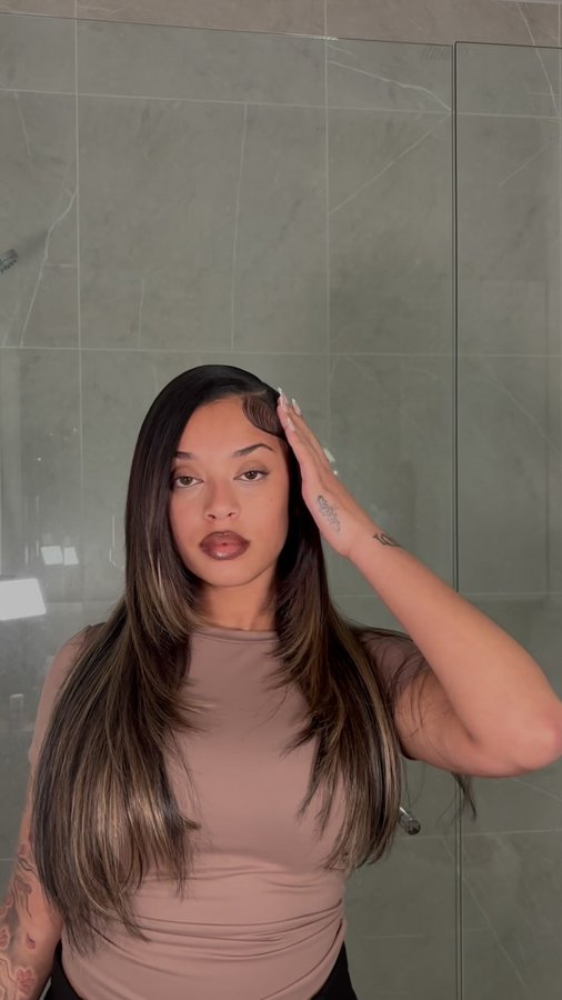 Instagram post by @nydiachristina for Mayvenn. Caption reads: [...] ! By far the best hair I’ve used , 11/10 for....