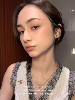 TikTok post by @nosha_4i for mixsoon US. Caption reads: @mixsoon_us ✨PDRNSkinTint #mixsoonSuperBrandDay....