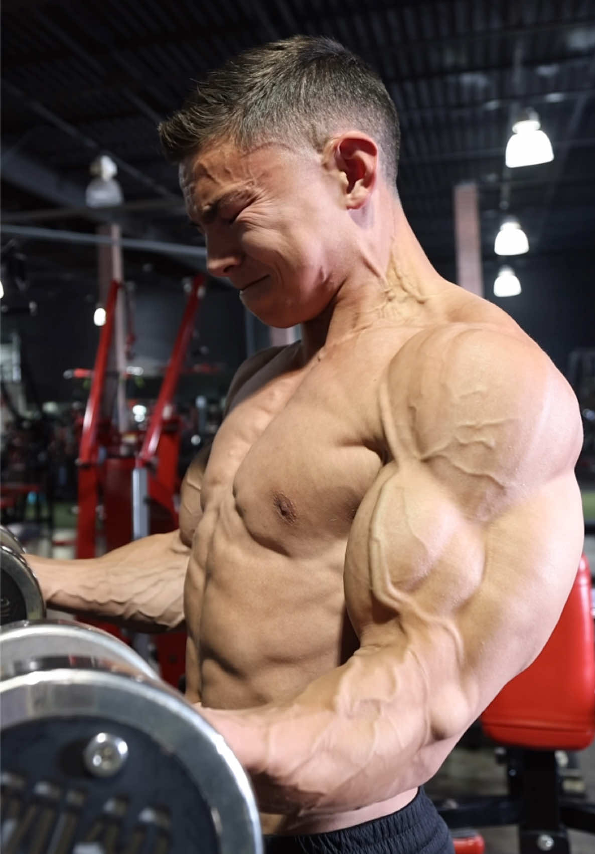 TikTok post by @officialtristynlee for Nocco. Caption reads: are you willing to do what it takes to be....