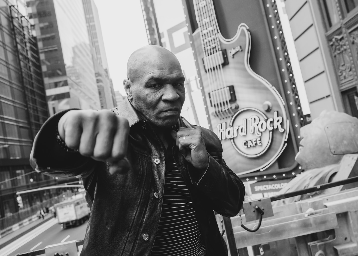 Instagram post by @officialhardrock for Hard Rock Cafe. Caption reads: Hang it in the 𝙻̶𝚘̶𝚞̶𝚟̶𝚛̶𝚎̶ Hard Rock Cafe....