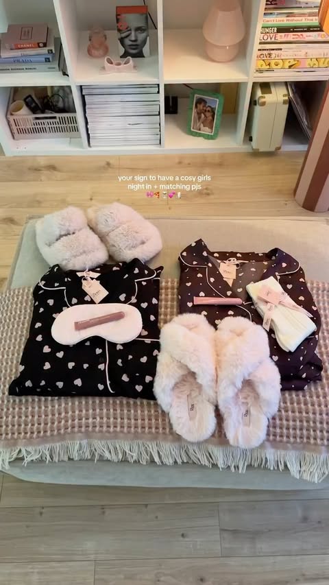 Instagram post by @charlottelaverickx for Boux Avenue. Caption reads: the perfect girls night! In our matching....