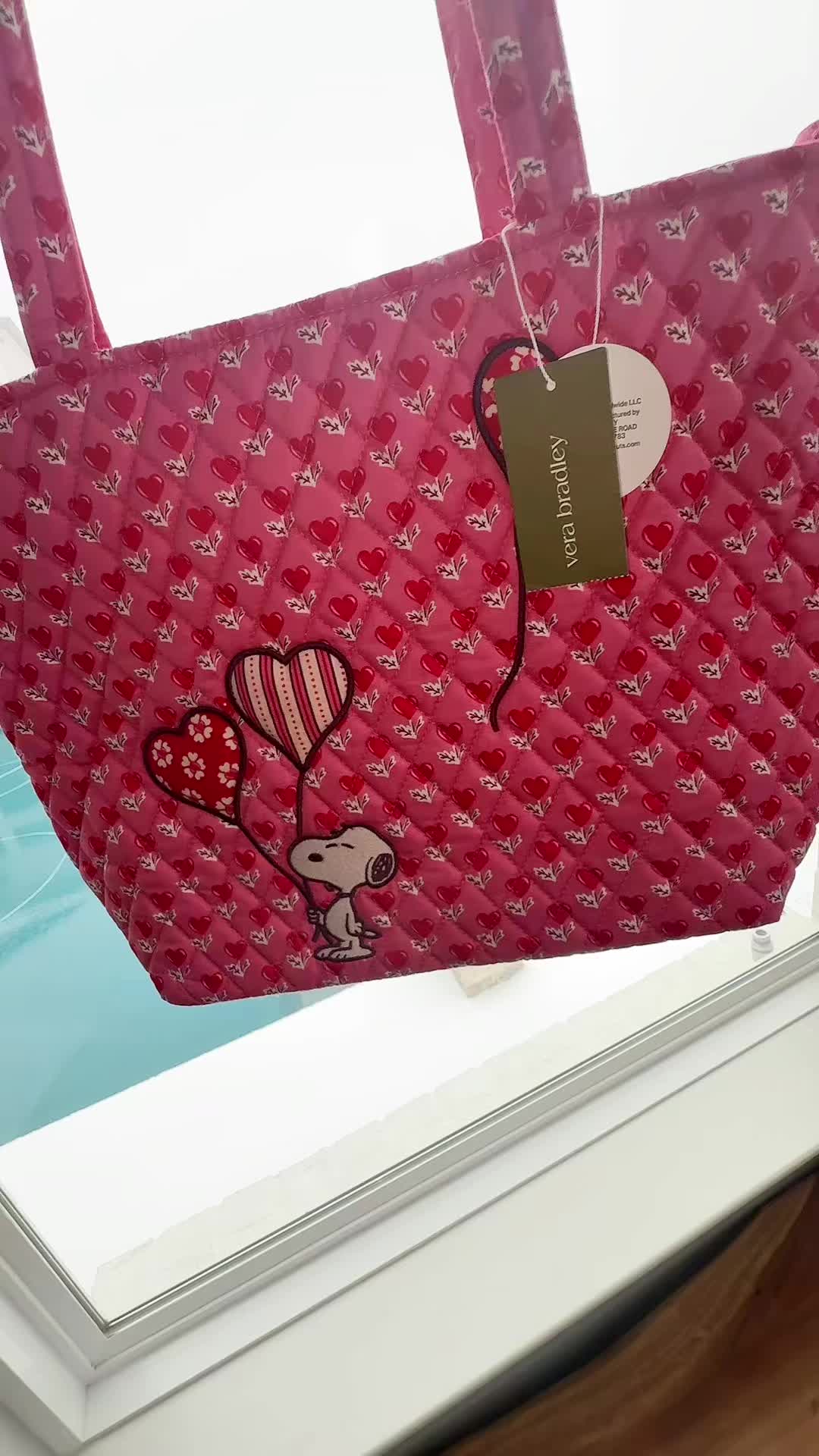 TikTok post by @redheadmomma08 for QVC. Caption reads: [...] #tiktokshopcreatorpicks #snoopy @QVC, Inc .