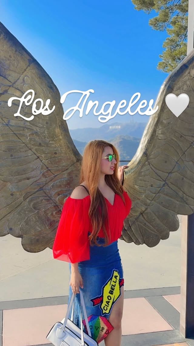 Instagram post by @samaira_bellasimo for Visit California. Caption reads: [...] everything.✨💫 @losangeles.explores....