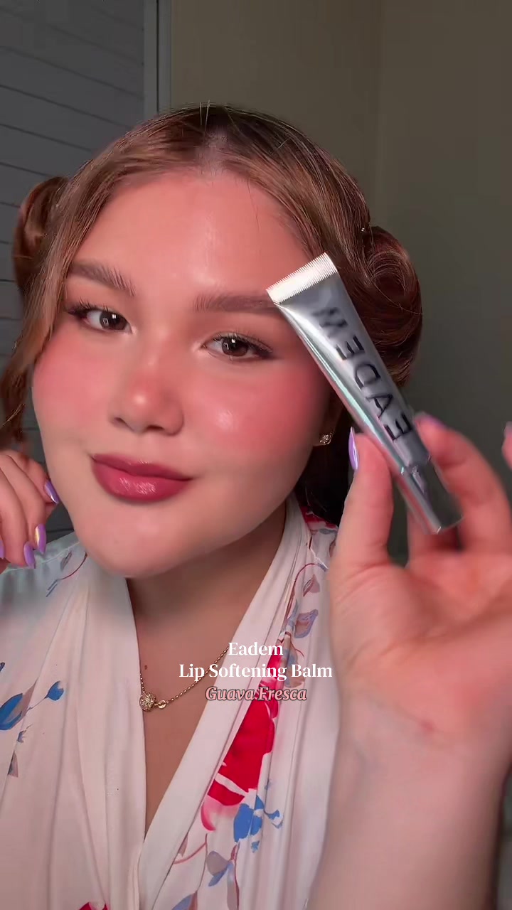TikTok post by @salodesanchez for Eadem. Caption reads: @EADEM in Guava Fresca 🌺 okayyy i 100% get the....