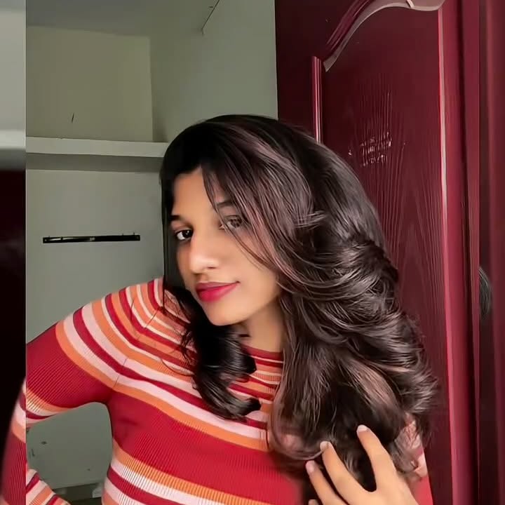Instagram post by @itss_me_raji for BBlunt. Caption reads: Bblunt advance smoothing shampoo and keratin hair....
