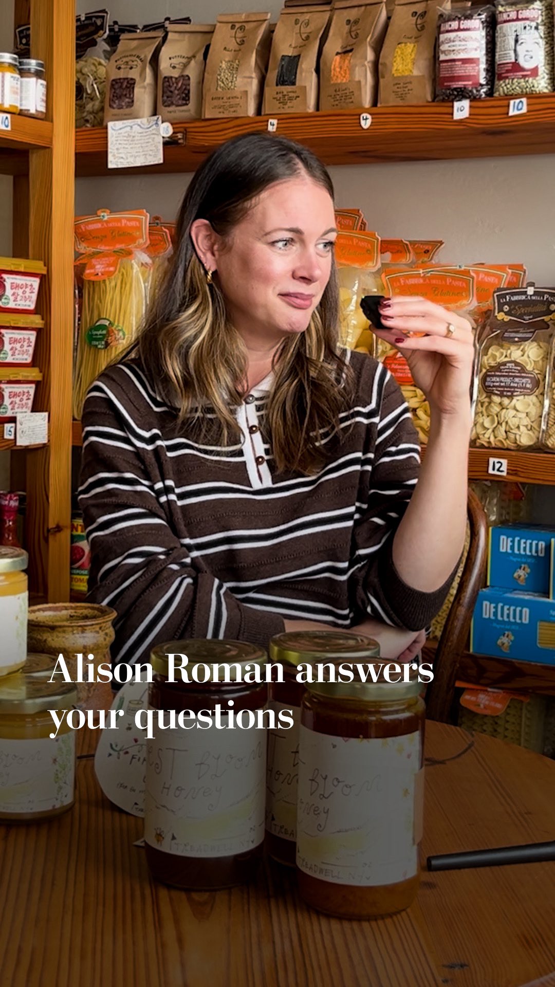 Instagram post by @natbco for Washington Post. Caption reads: What does @AlisoneRoman do for dinner when she’s....