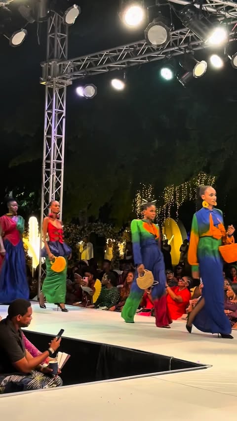 Instagram post by @tolubally for 2207couture. Caption reads: The 2207FashionExperience was a blast 💥! So many....