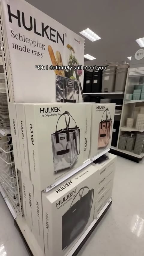 Instagram post by @lifewiththeoteros for Hulken. Caption reads: Found another use for hubby 🤣

#Hulkenpartner.