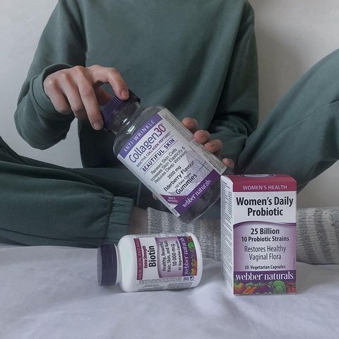 Instagram post by @m_yushina_ for Webber Naturals. Caption reads: [...] you about these amazing products by....