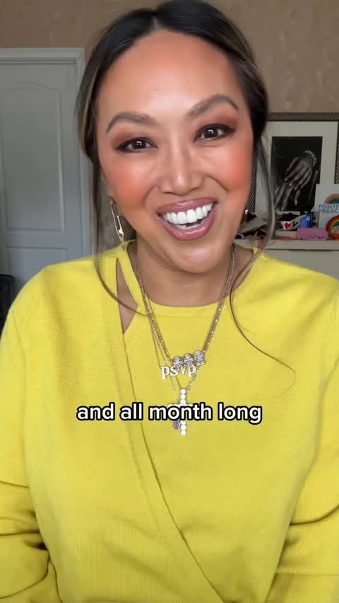 Instagram post by @mallyroncal for QVC. Caption reads: [...] during a Beauty Edition of Inside Q at 9pm....