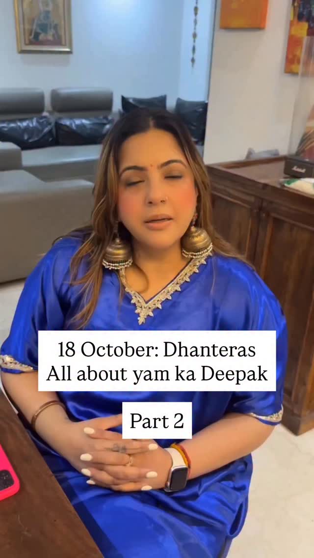 Instagram post by @lunasoul_by_gurprriet for Sri Mandir. Caption reads: Hope this day brings abundance to your home and....