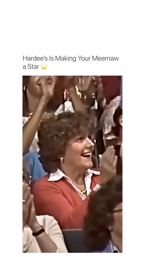 Instagram post by @relationships.usa for Hardee's. Caption reads: [...] Meemaw. To enter: post a video, tag....