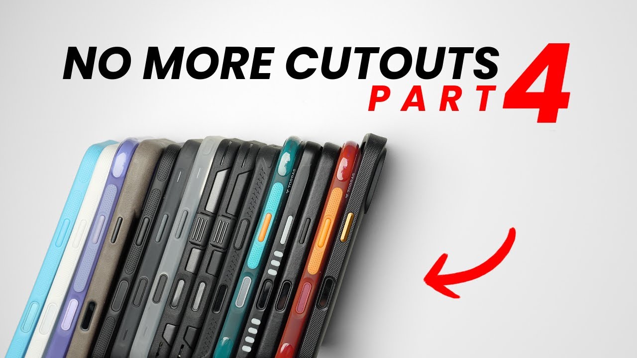 YouTube post by @jaydanielstech for Andar. Caption reads: EVERY iPhone 16 Pro Case with Camera Control....