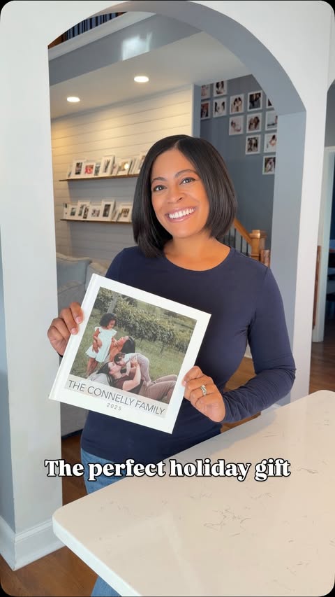 Instagram post by @missyhalle for Mixbook. Caption reads: [...] gift for someone who has it all?

@Mixbook....