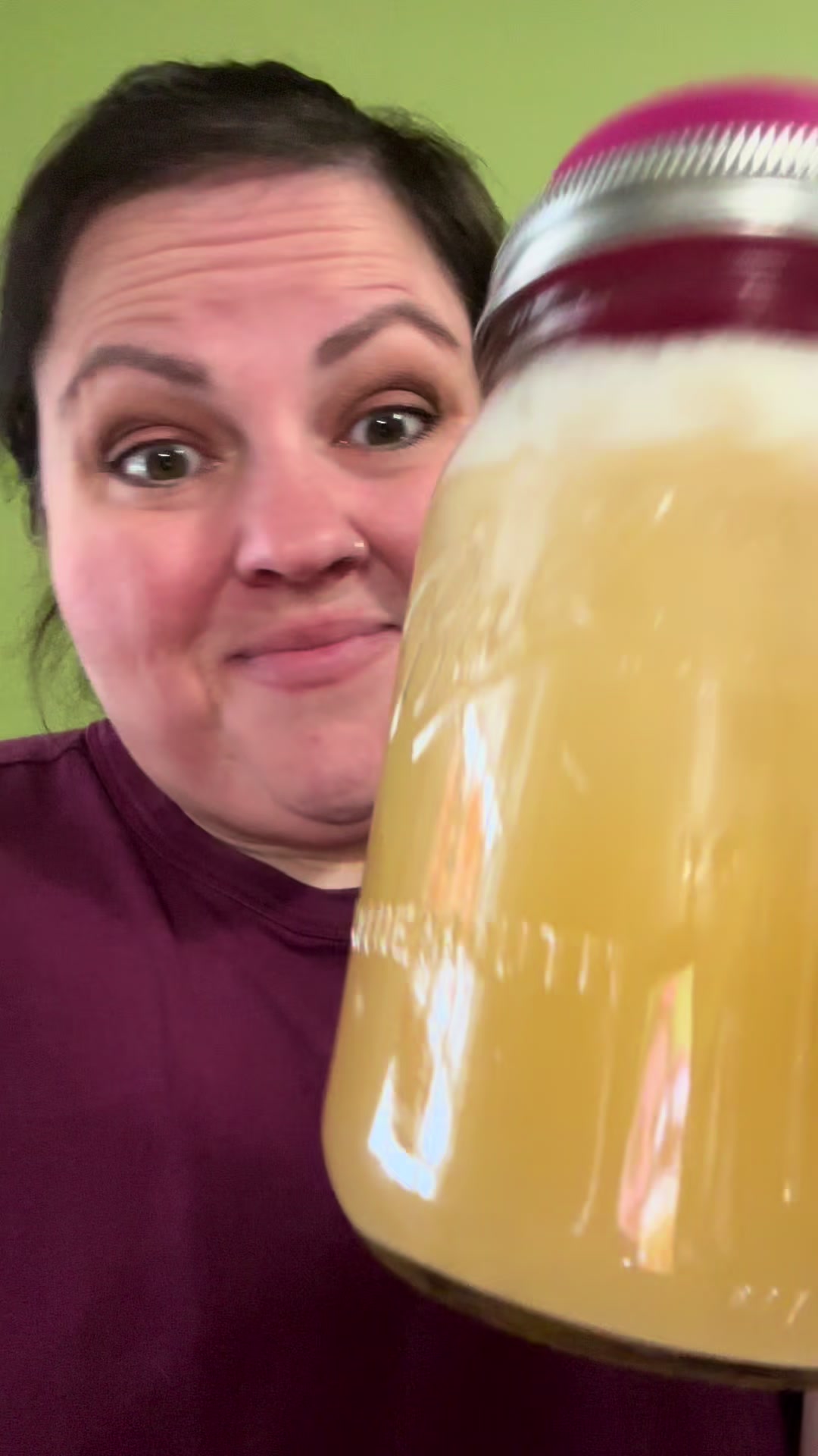 TikTok post by @sarakdot for Legendairy Milk. Caption reads: I tried @Legendairy Milk ‘s She’s Glowing and it....