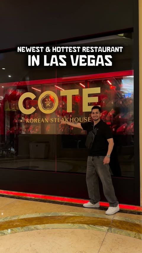 Instagram post by @immarcomurillo for The Venetian Las Vegas. Caption reads: Newest & Hottest Restaurant in Las Vegas....