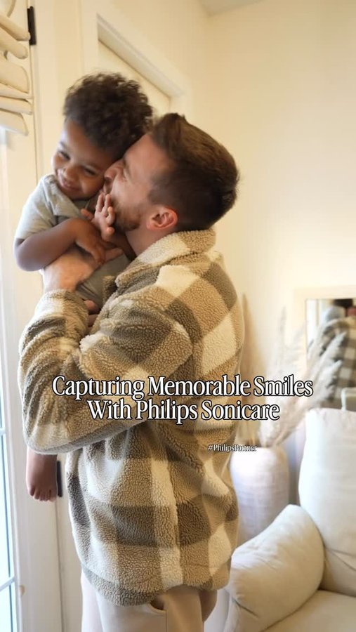 Instagram post by @_thecolelife_ for Philips. Caption reads: #PhilipsPartner Our family photos mean so much to ....