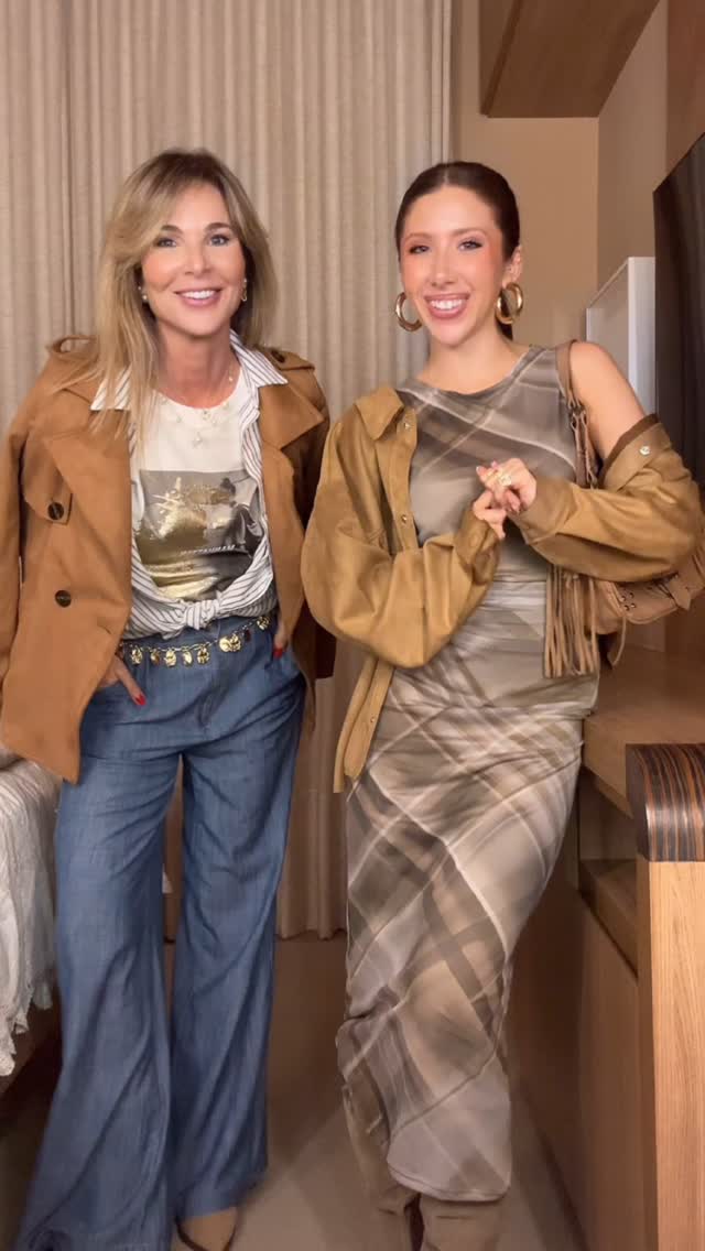 Instagram post by @adrisaric for Riachuelo. Caption reads: minha primeira e única stylist e hoje eu também....
