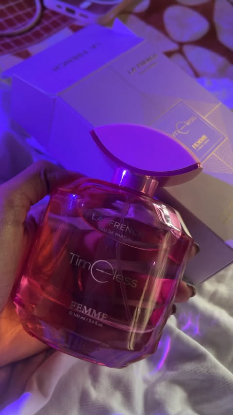 Instagram post by @the_precious670 for La'French Perfume. Caption reads: [...] Go find your signature scent with....