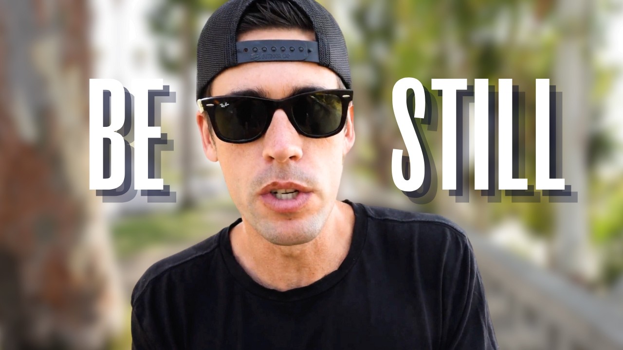 YouTube post by @DailyStoic for Daily Stoic. Caption reads: This Is Your Sign To Slow Down (6 Stoic Lessons In....