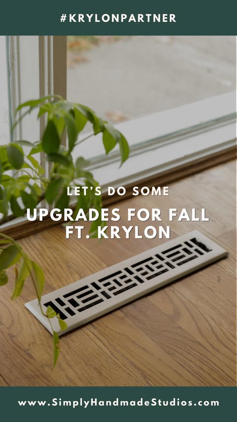 Instagram post by @simplyhandmade for Krylon. Caption reads: [...] make a big impact! I’m using my go to,....