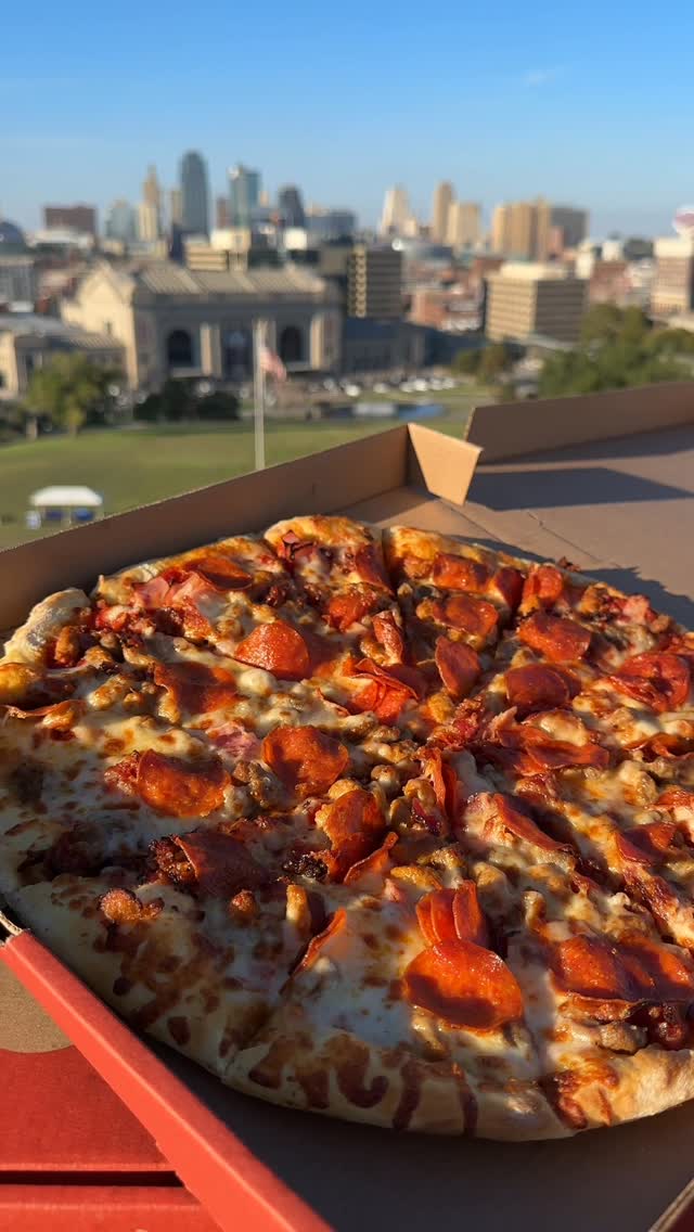 Instagram post by @kansascityplaces.em for Casey’s. Caption reads: It’s officially FOOTBALL SEASON and you know we’re....