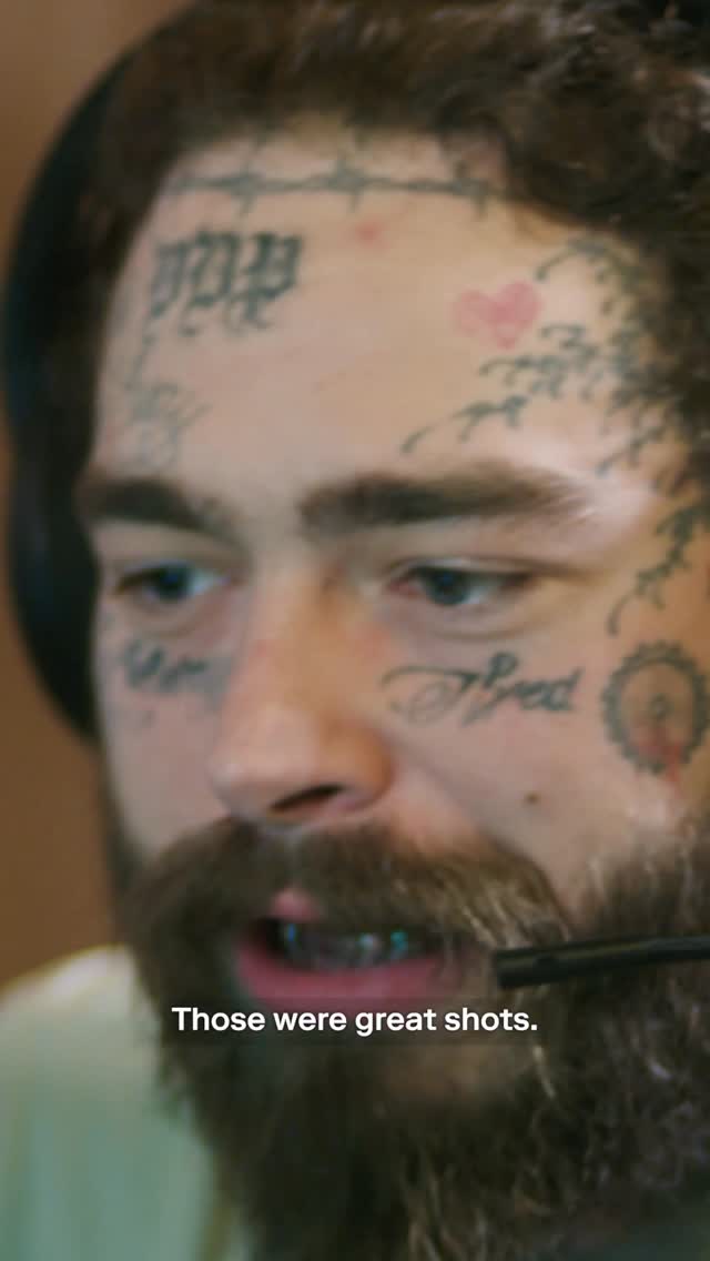 Instagram post by @ewc_en for Apex Legends. Caption reads: Post Malone is dropping into the Apex Arena....