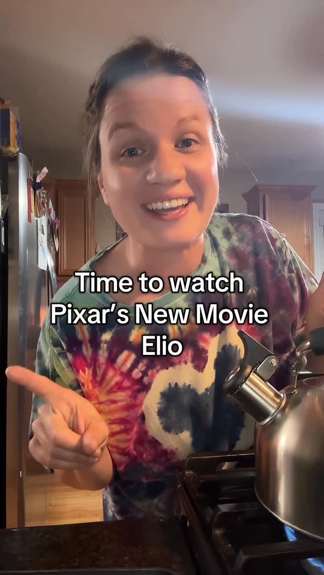 Instagram post by @bluecollarmomlife for Pixar. Caption reads: Late night movie binge. I have been wanting to see....