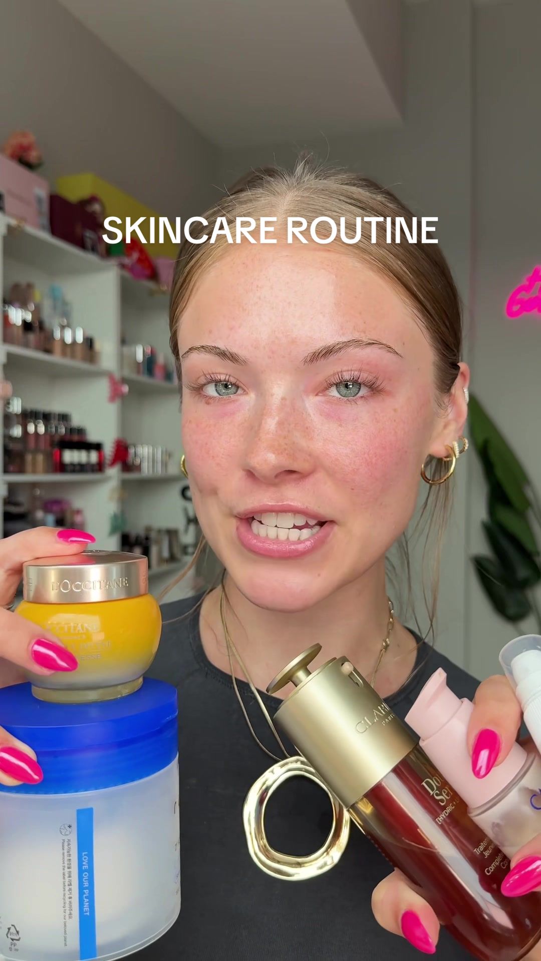 TikTok post by @kayla.ryann for L'OCCITANE. Caption reads: Replying to @taylor.shirley22 my most requested....