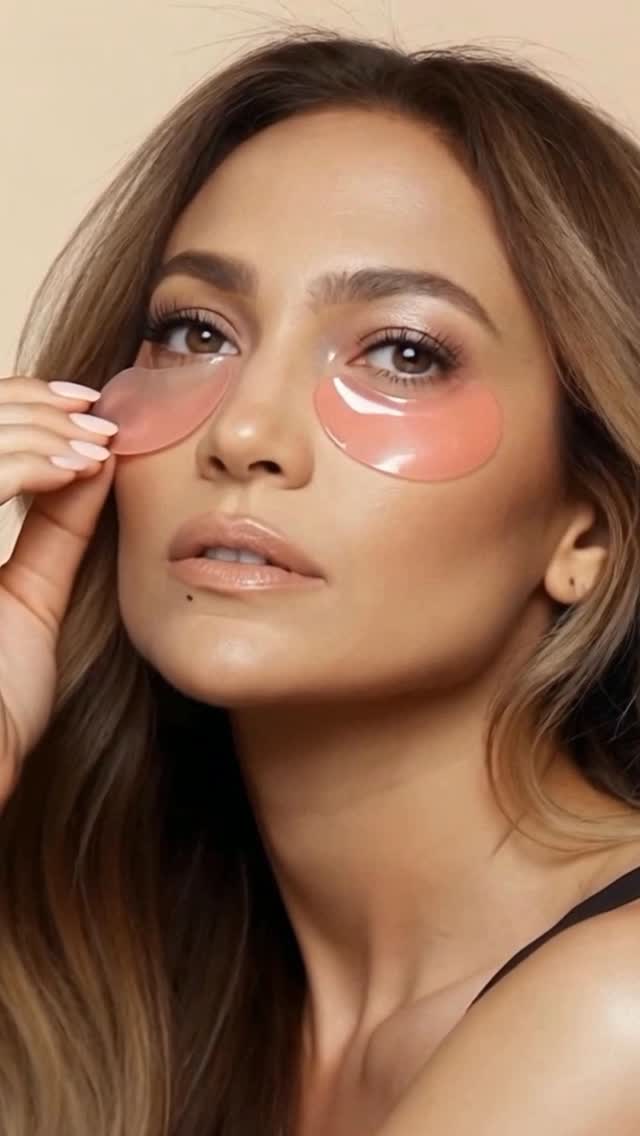 Instagram post by @jloversjlo for JLO BEAUTY. Caption reads: [...] eyes Get yours before they’re gone.💖....