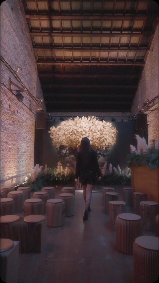 Instagram post by @venicemin for The Macallan. Caption reads: Introducing The Macallan Harmony Vibrant Oak, also....