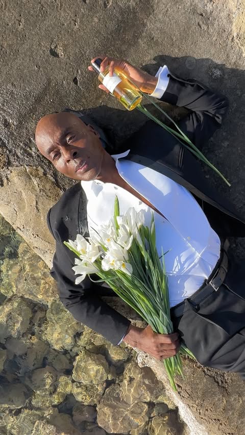 Instagram post by @brucedarnell for Dior. Caption reads: AD | Nature doesn’t ask for attention. 
It simply....