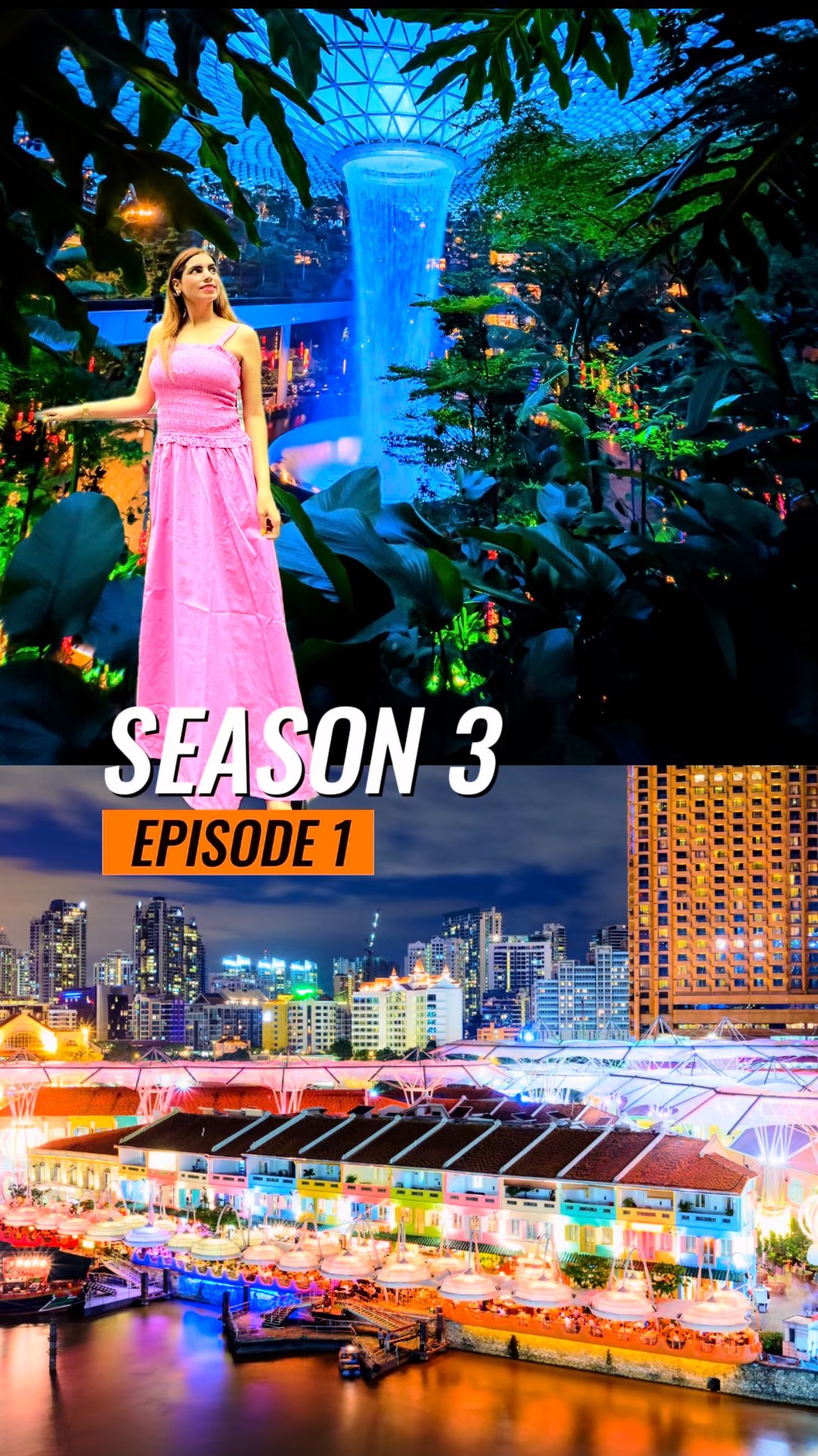 Instagram post by @ishhfish for NordVPN. Caption reads: Episode 1 of Fabulishh Escapes Season 3 
is....