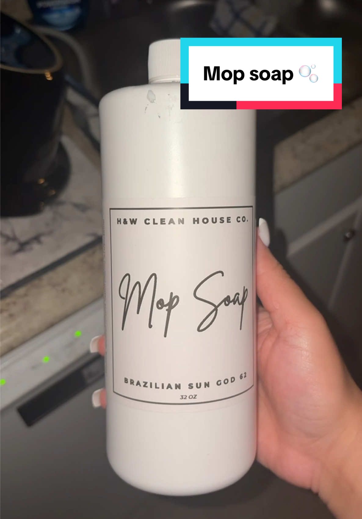 TikTok post by @prettyassariii for H&W Bath Haus. Caption reads: I love a good smelling house 😍🫧 @H&W Bath Haus.