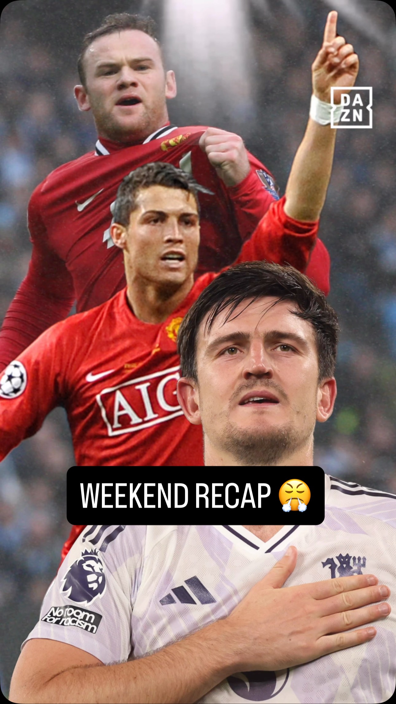 Instagram post by @xjackchat for DAZN Football. Caption reads: What a weekend of football 😮‍💨⚽️ Here’s the....