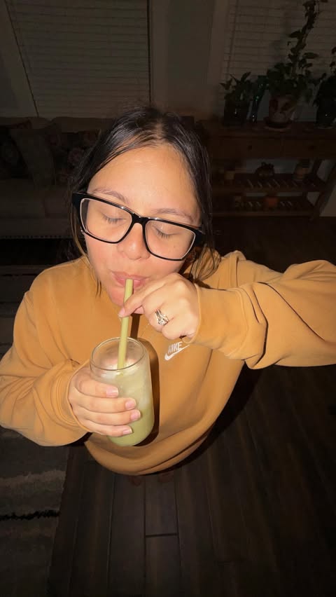 Instagram post by @_luisafer1101_ for Pop & Bottle. Caption reads: To my girlies that are not matcha makers this one....