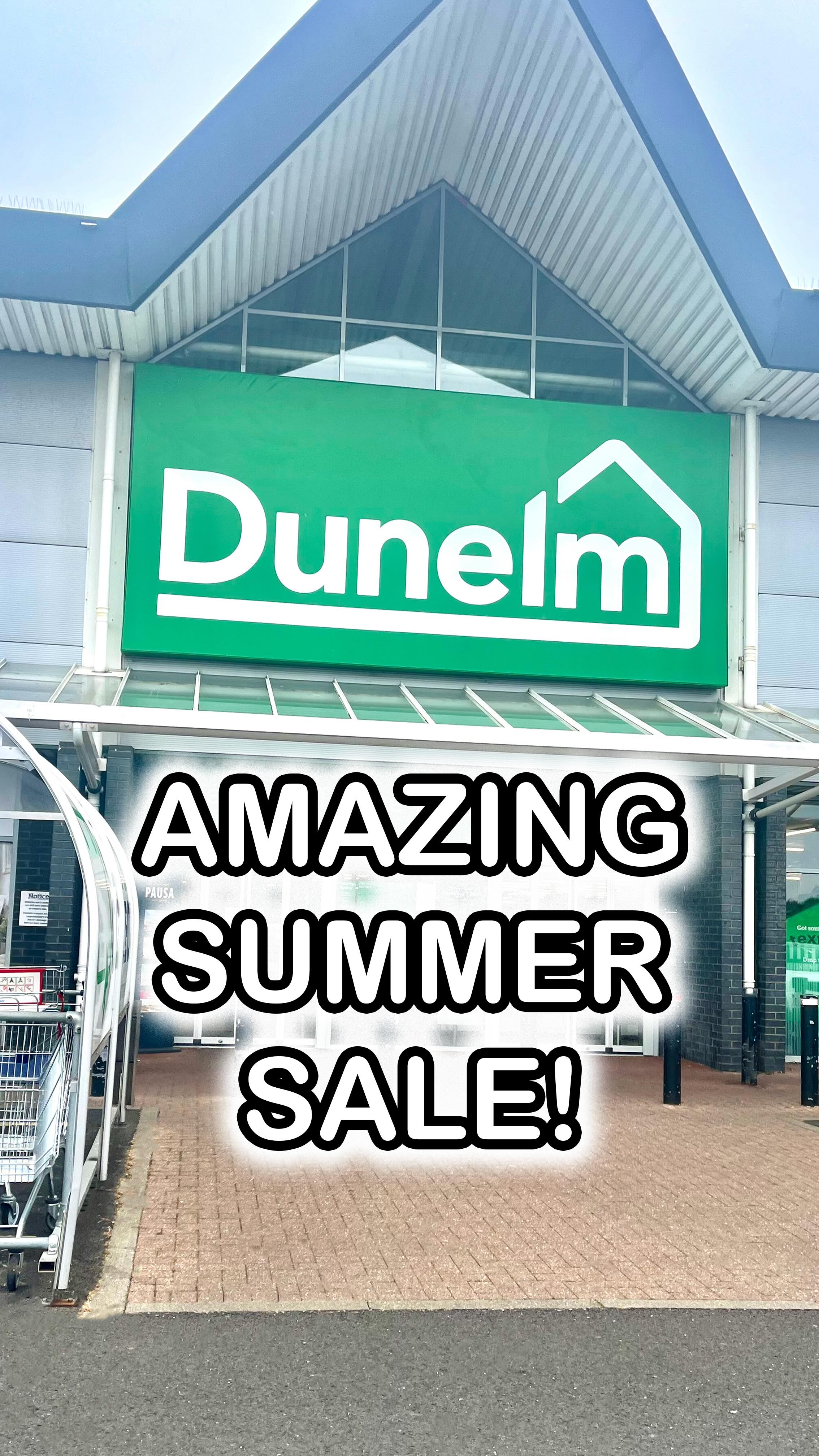 Instagram post by @ashleighmoneysaver for Dunelm. Caption reads: AD If you’ve not checked out the @dunelmuk sale....