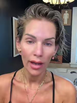 TikTok post by @hey_its_me_beth for MAKE Beauty. Caption reads: [...] Cosmetics @Patrick Ta Beauty @Shop MAKE....