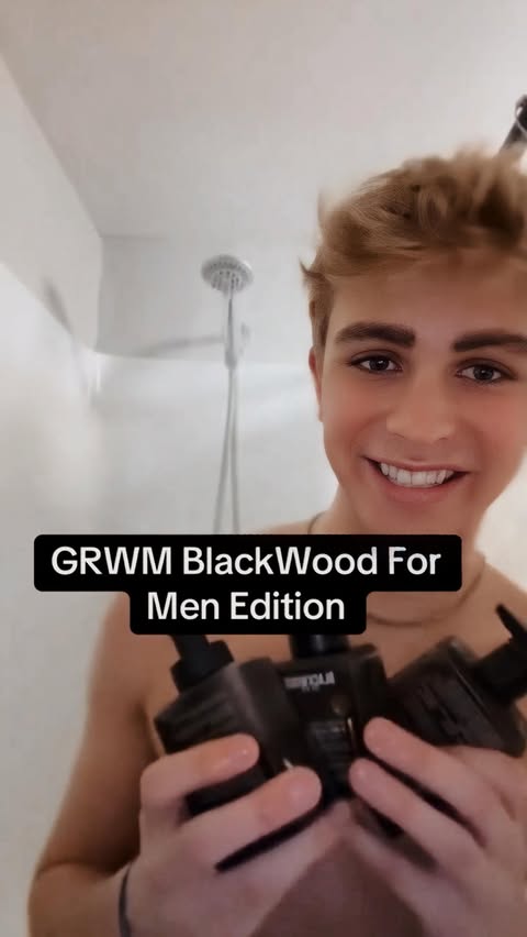 Instagram post by @dylanjosephcohen for Blackwood For Men. Caption reads: @blackwoodformen.