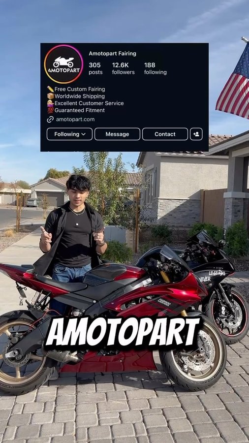 Instagram post by @yo.revzz for Amotopart. Caption reads: [...] as well for good reason! Thank you....