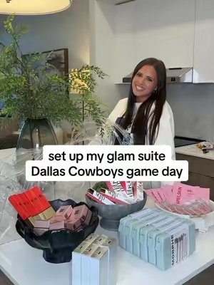 TikTok post by @allisonkayeglam for DIBS Beauty. Caption reads: [...] Gifting: @Thirty Years clear bags....