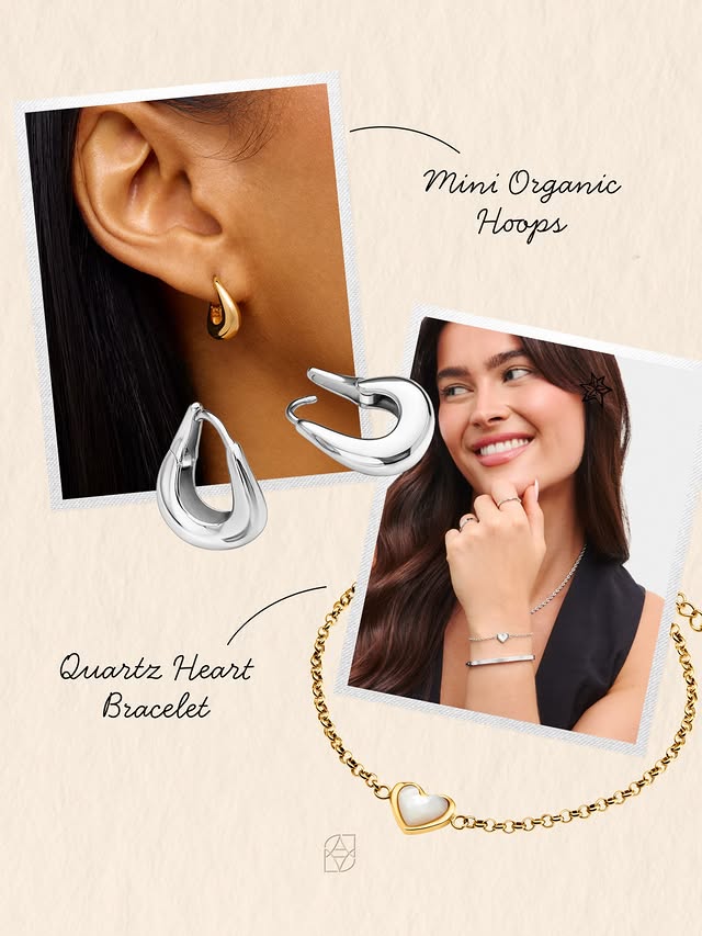 Instagram post by @get_beauty_with_me for Abbott Lyon. Caption reads: [...] in both silver and gold and....