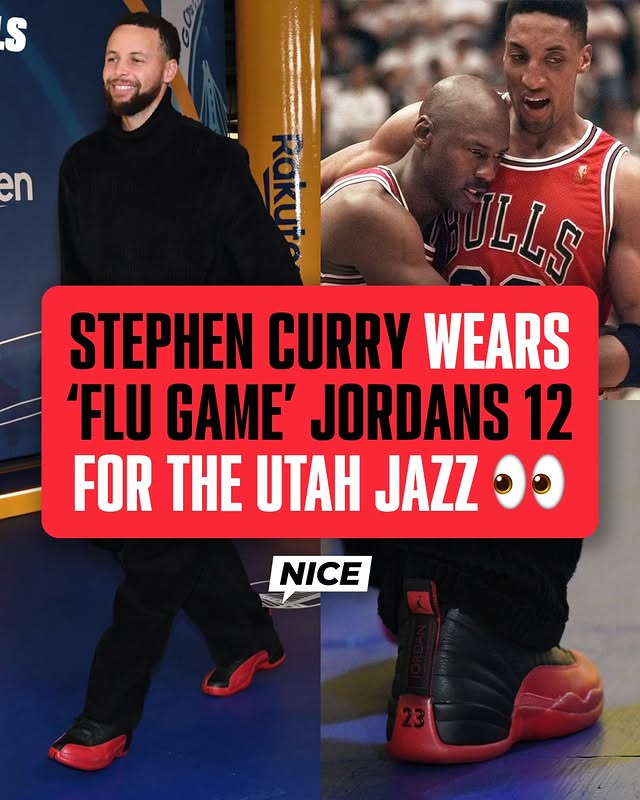 Instagram post by @stephencurryhistory for Nice Kicks. Caption reads: STEPH SNEAKER WATCH CONTINUES!
Tonight, Curry and....