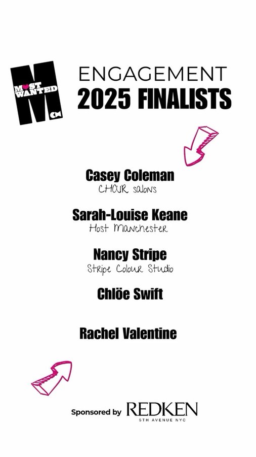 Instagram post by @slkbleachexpert for Creative HEAD Magazine. Caption reads: 💬 Shout-out to the ENGAGEMENT stars! Sponsored by....